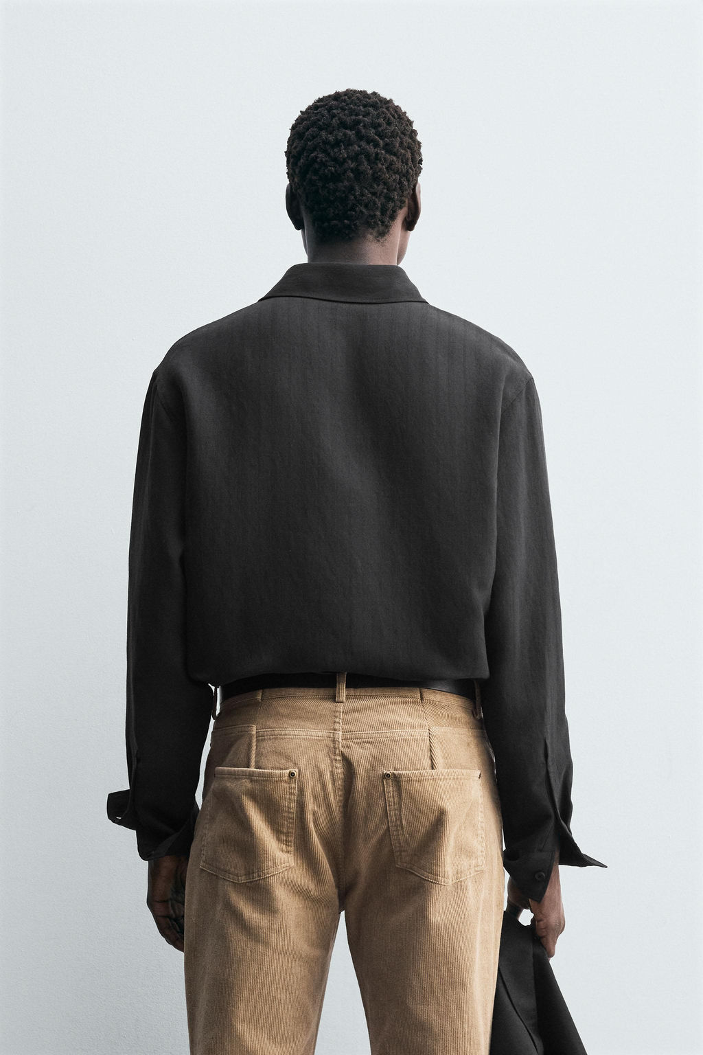 STRIPED FLOWING SHIRT - Zara фото 3