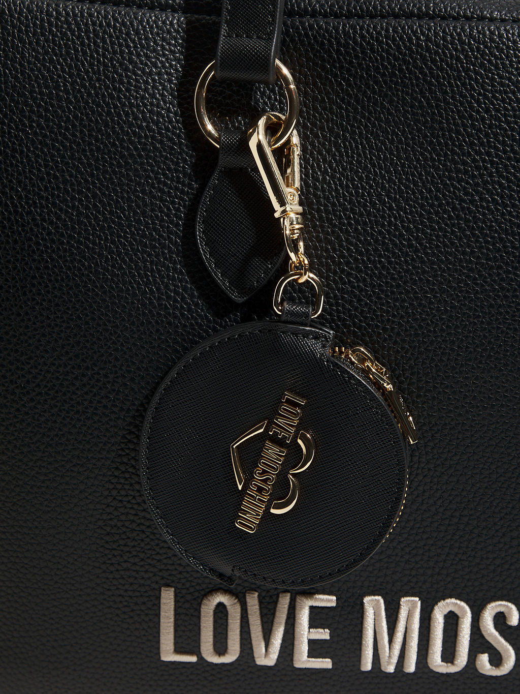 Женский тоут LOVE MOSCHINO CAMO CORE Артикул 4561376, черный  фото 2
