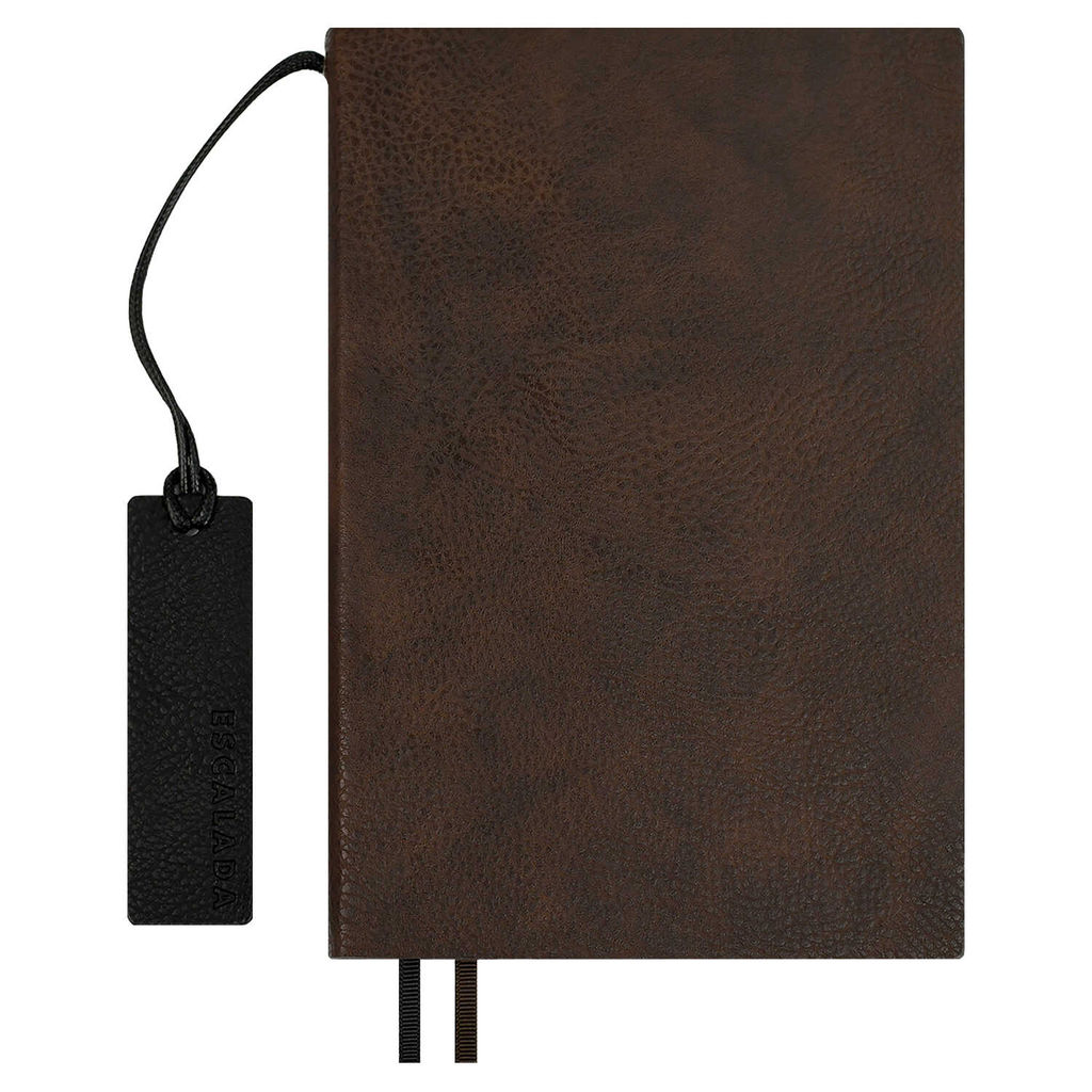Ежедневник недатированный ESCALADA, А5, 160 л., арт. 70652/ 15 ШЕВРЕТ КОРИЧНЕВЫЙ