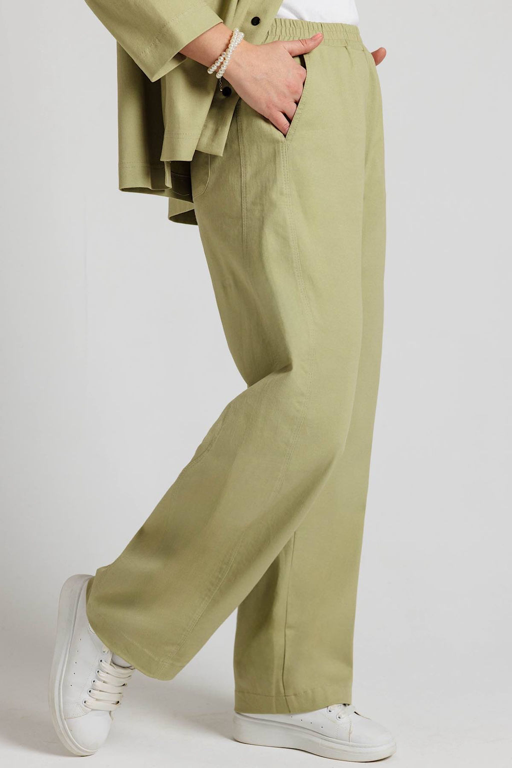 Брюки женские 220/01/Оливковый