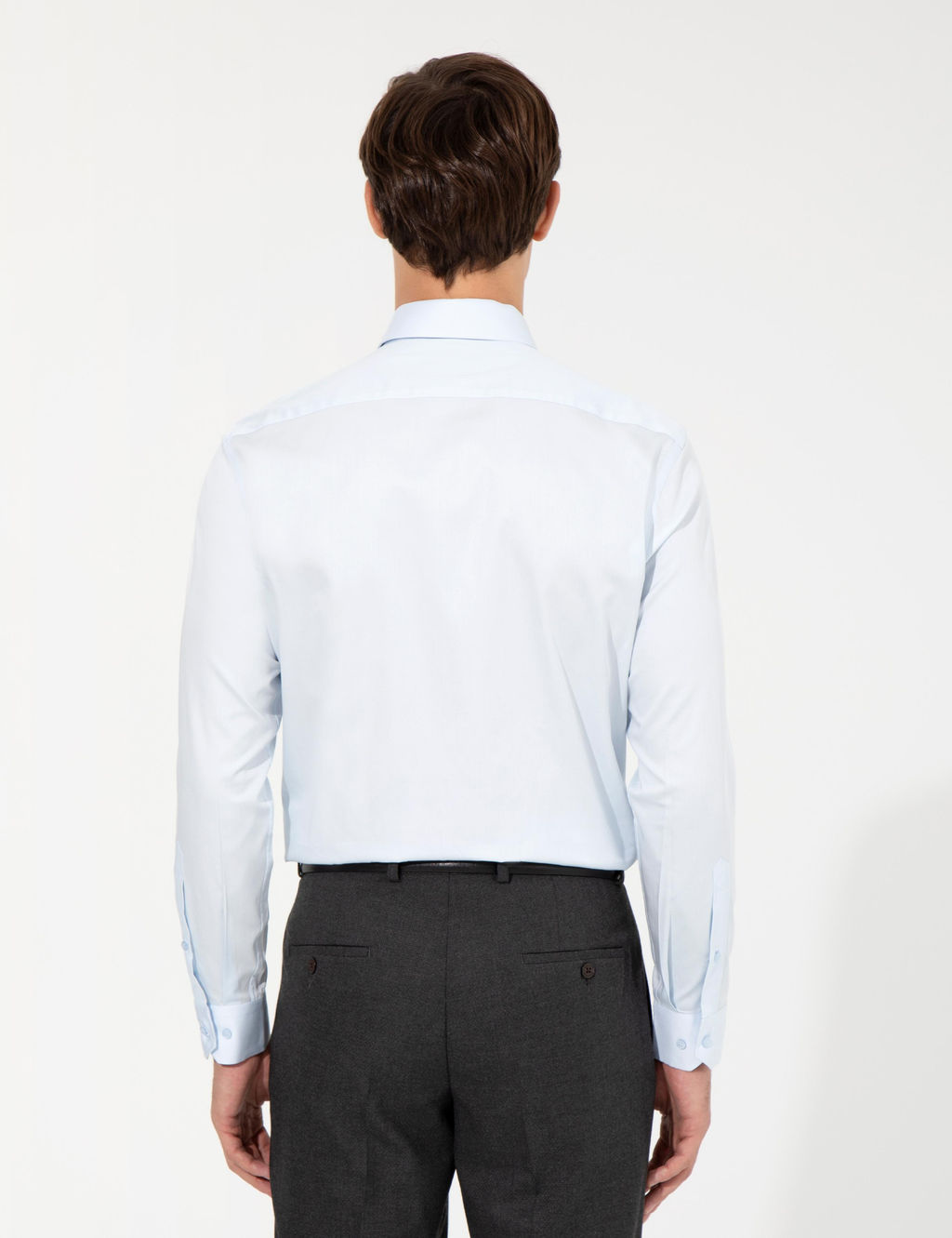 A__k Mavi Regular Fit Uzun Kollu Klasik G_mlek - Pierre cardin фото 5