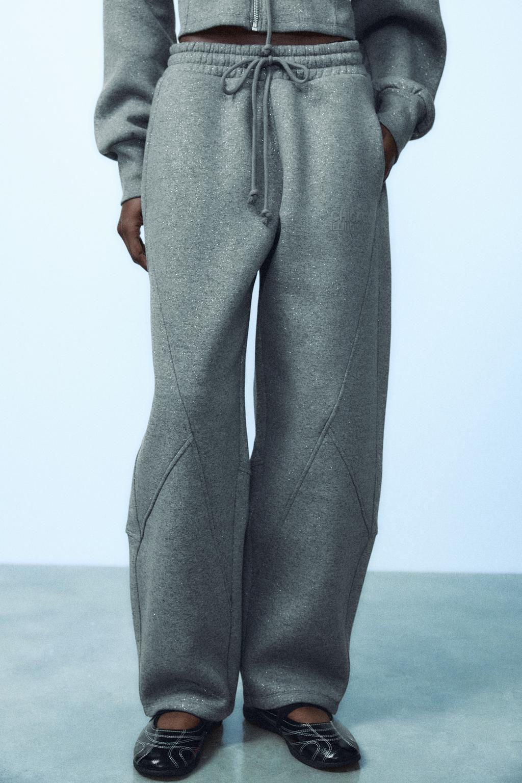 GLITTER JOGGERS - Zara фото 2