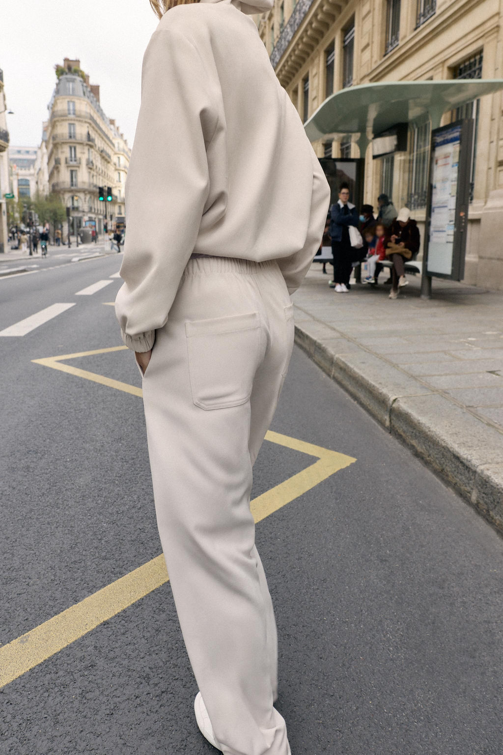 WIDE-LEG TROUSERS WITH ELASTIC WAISTBAND - Zara фото 16