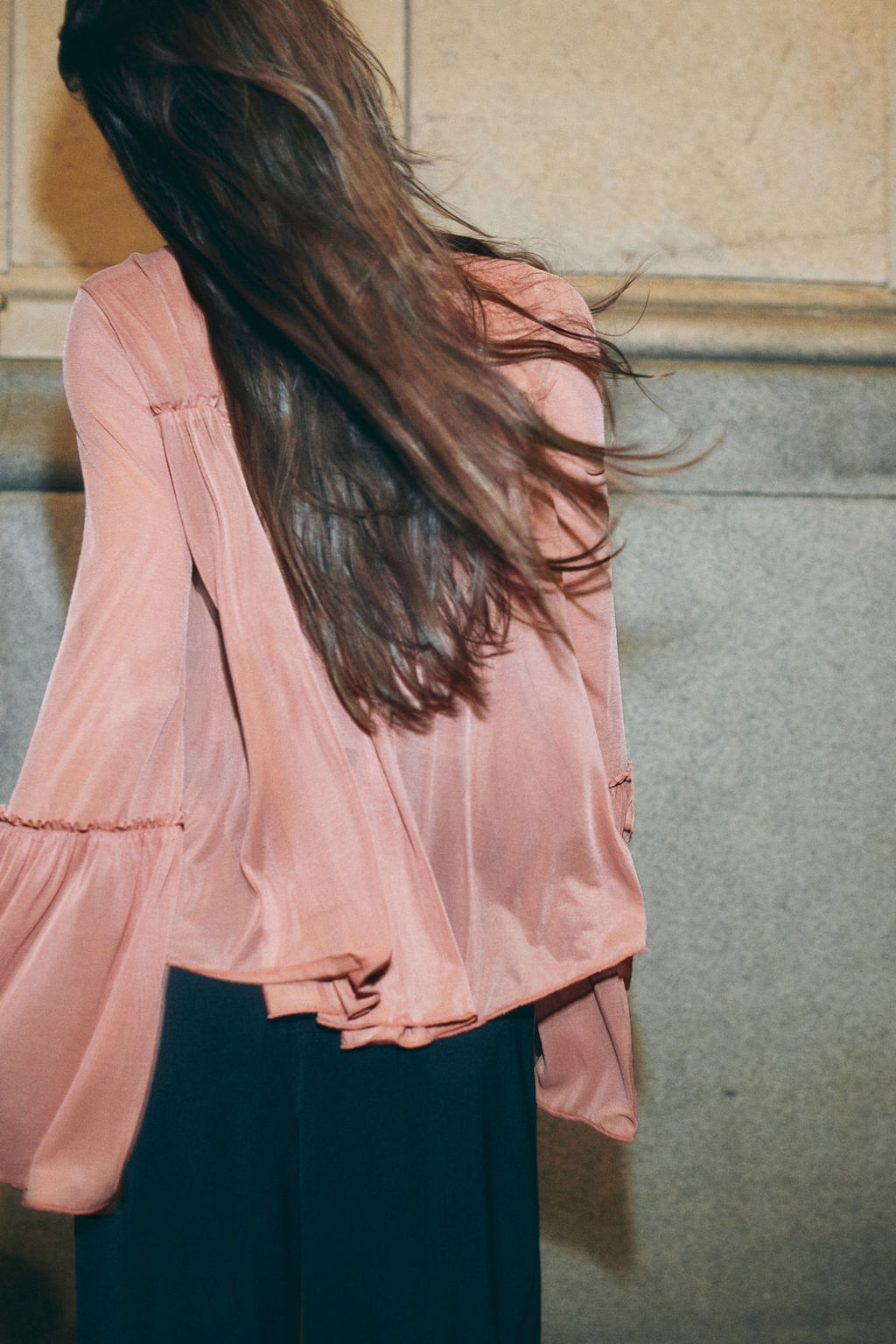 Top de malla capa sobre capa - H&m фото 3