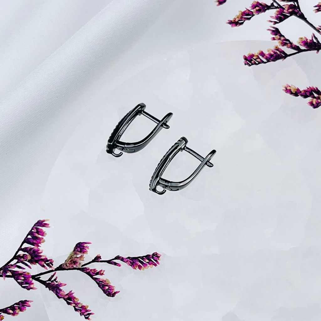 Швензы для сережек с Фианитами