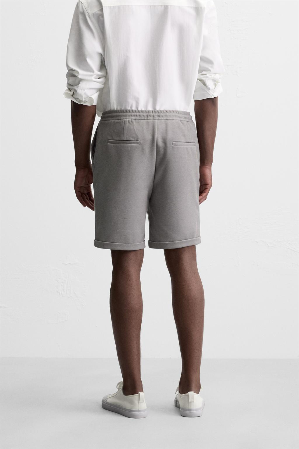 COMFORTABLE REGULAR FIT BERMUDA SHORTS - Zara фото 6