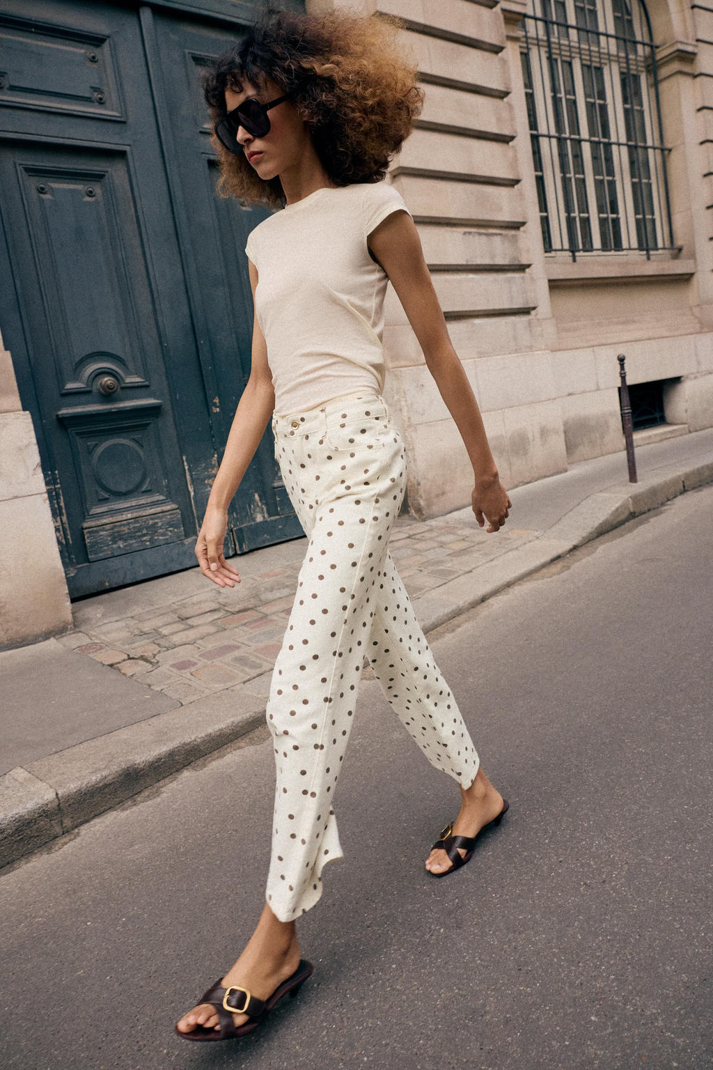 CAMISETA MINIMAL MANGA CORTA / Vainilla