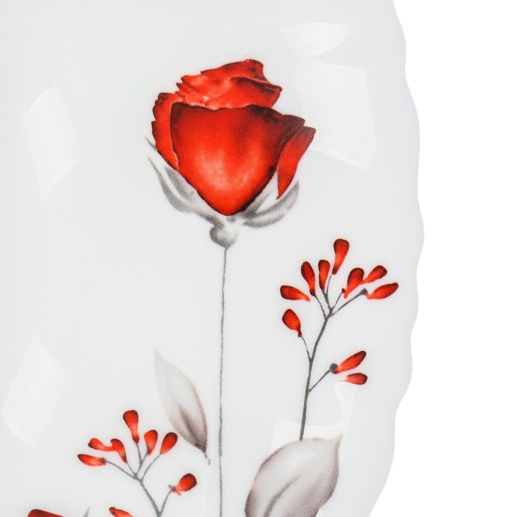 Вероника, Салатник стеклокерамика, круглый, 15см, 0.415л, Daniks, LHW60/220303 (448947)  фото 3