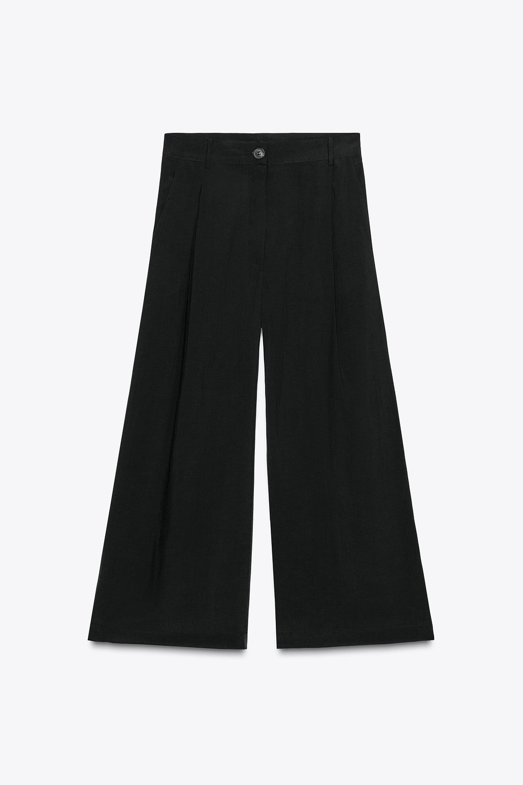 ZW COLLECTION CROPPED DARTED TROUSERS - Zara фото 21