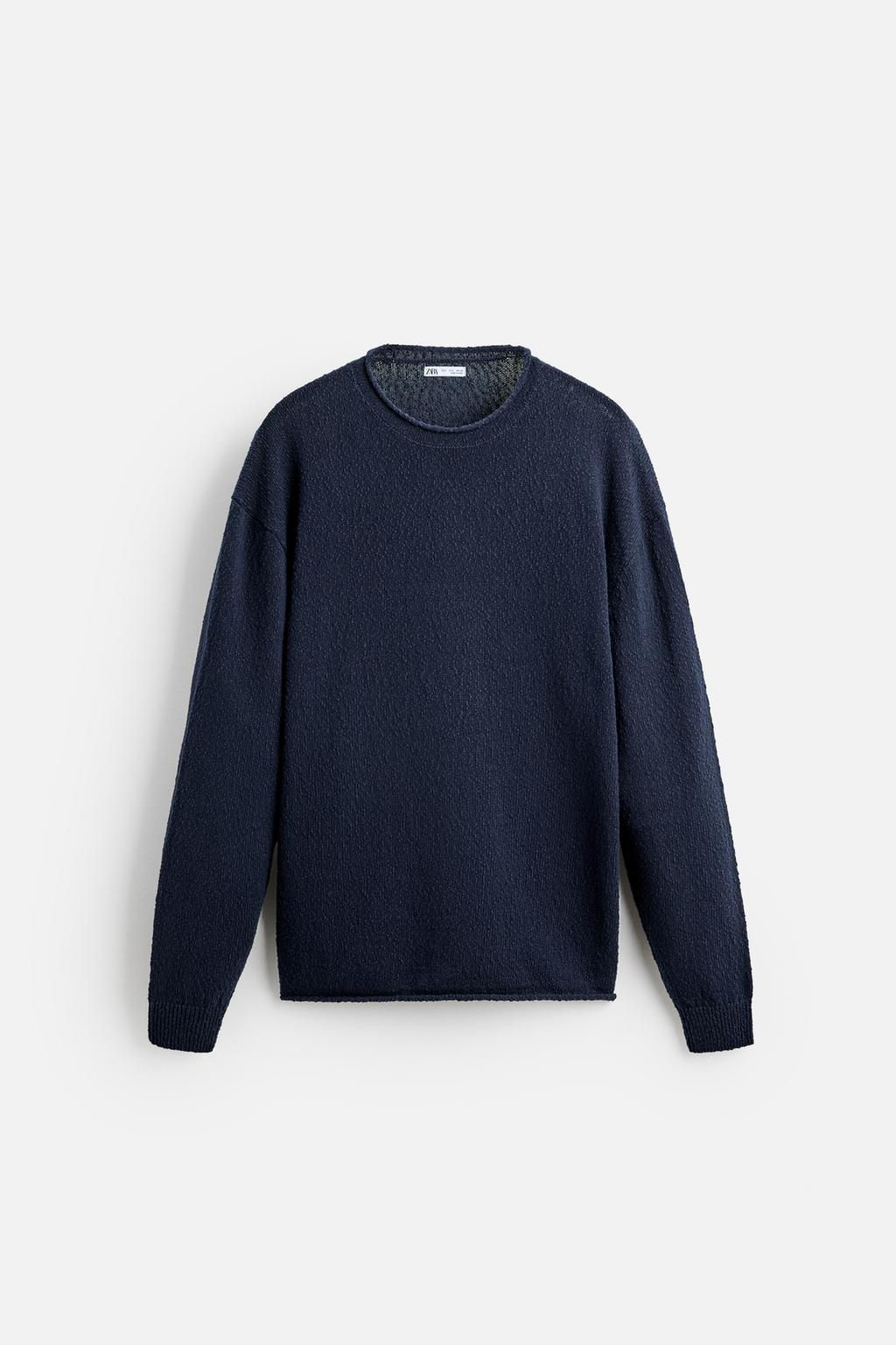 TEXTURED STRUCTURAL SWEATER - Zara фото 6