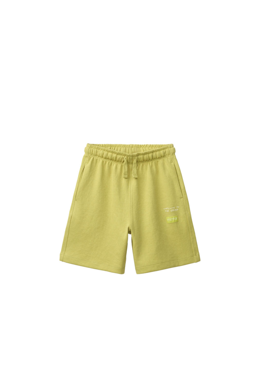 CONJUNTO CAMISETA Y BERMUDA INTERLOCK / Pistacho