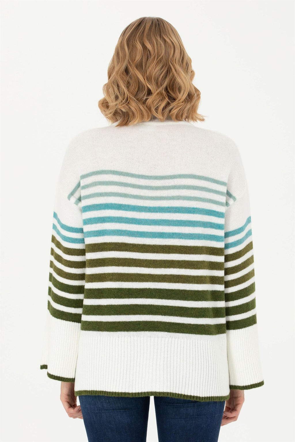 Женский свитер с высоким воротником песочного цвета Неожиданная скидка в корзине - U.s. polo assn фото 5