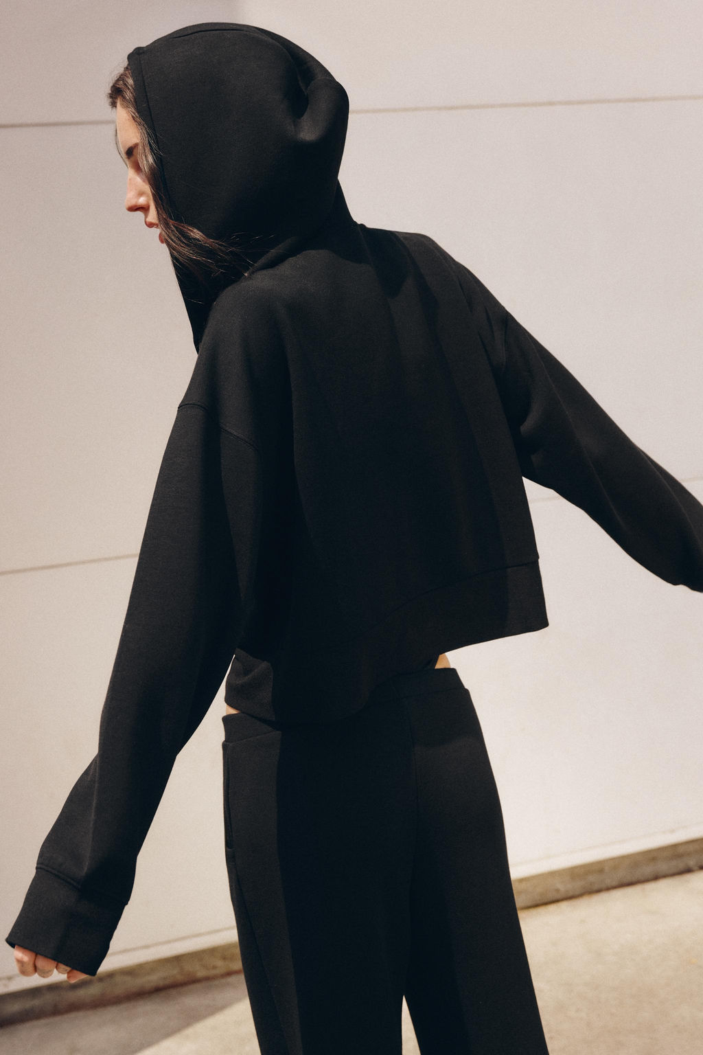 PANTAL?N FLARE INTERLOCK / Negro - Zara фото 6