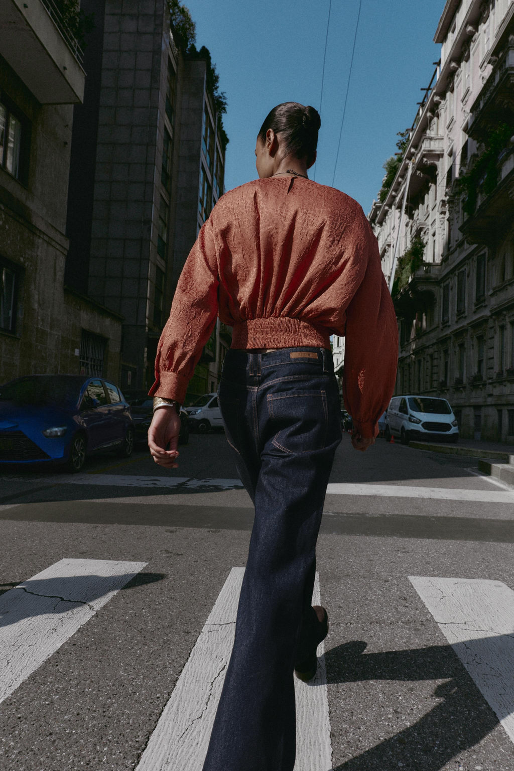 JACQUARD BALLOON TOP - Zara фото 3