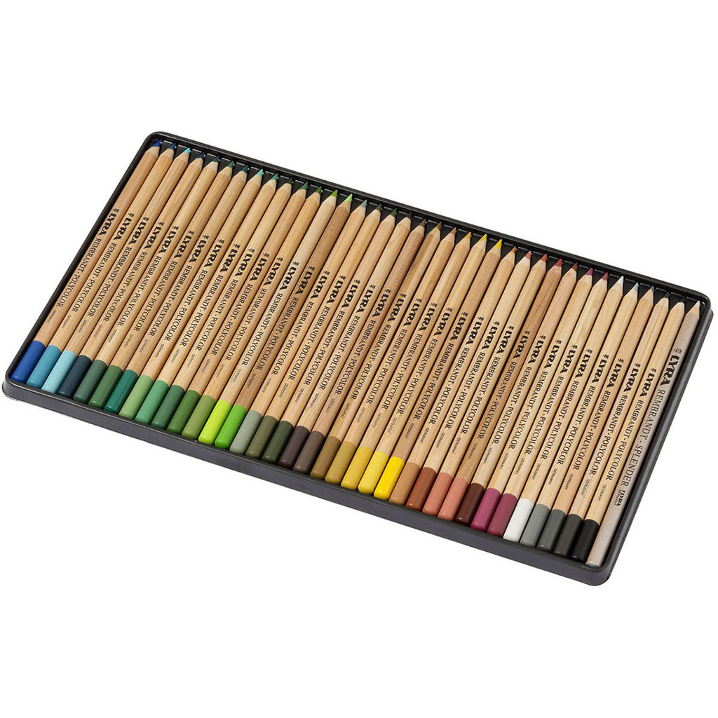 LYRA Набор цветных карандашей Rembrandt Polycolor заточенный 72 цв. L2001720