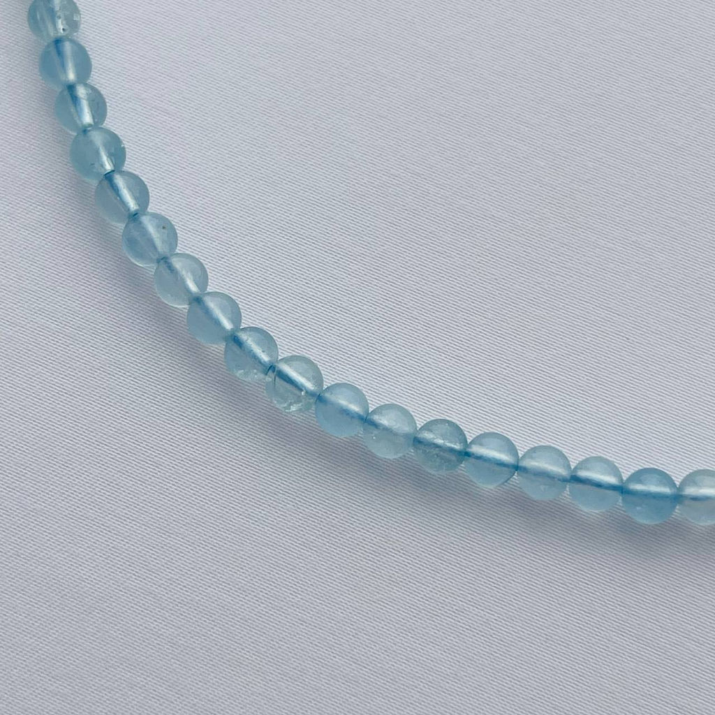 Колье из Аквамарина 43 см +