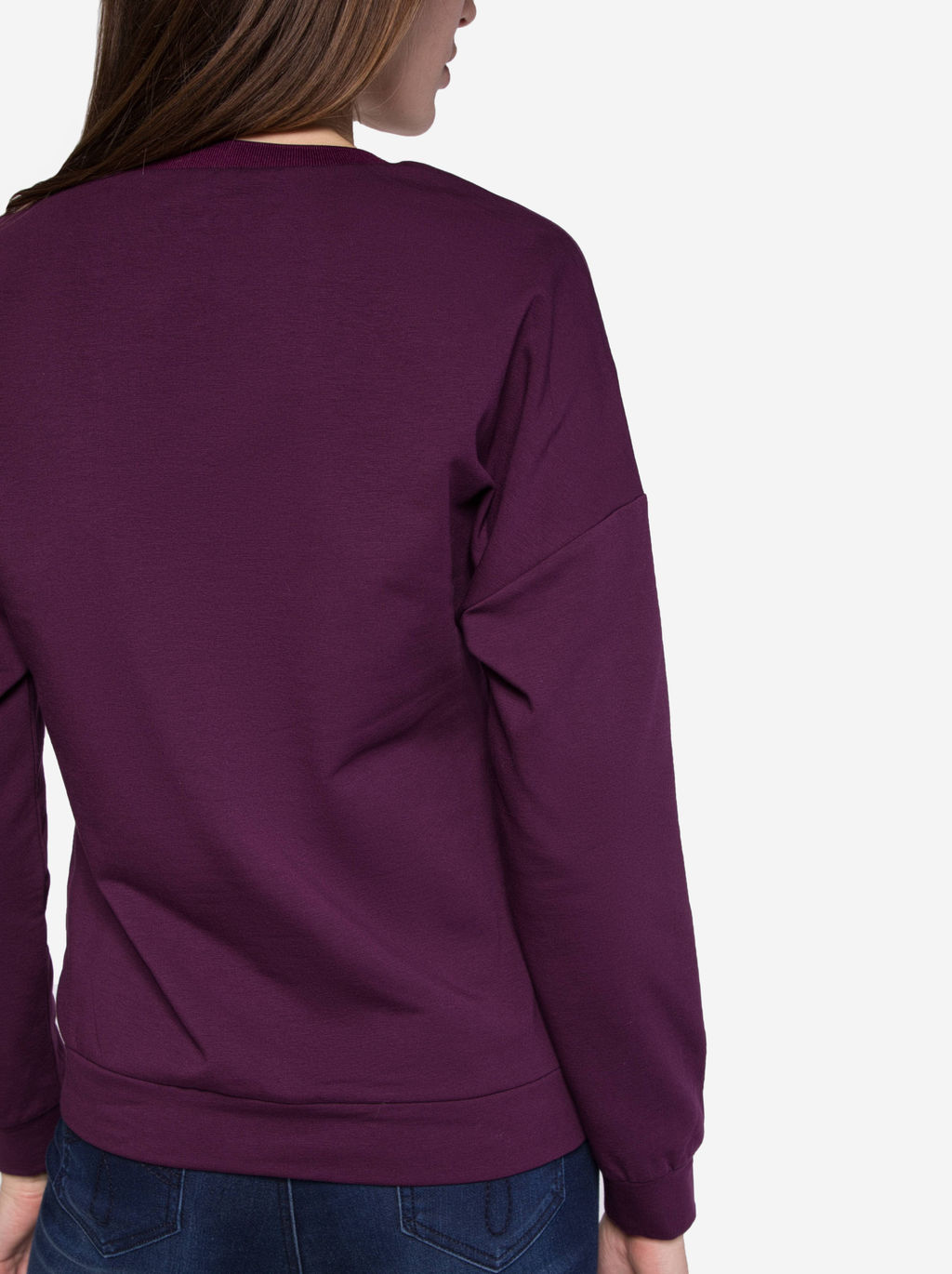 CONTE Экстрамягкий свитшот с термоэффектом 843 plum - Conte elegant фото 2