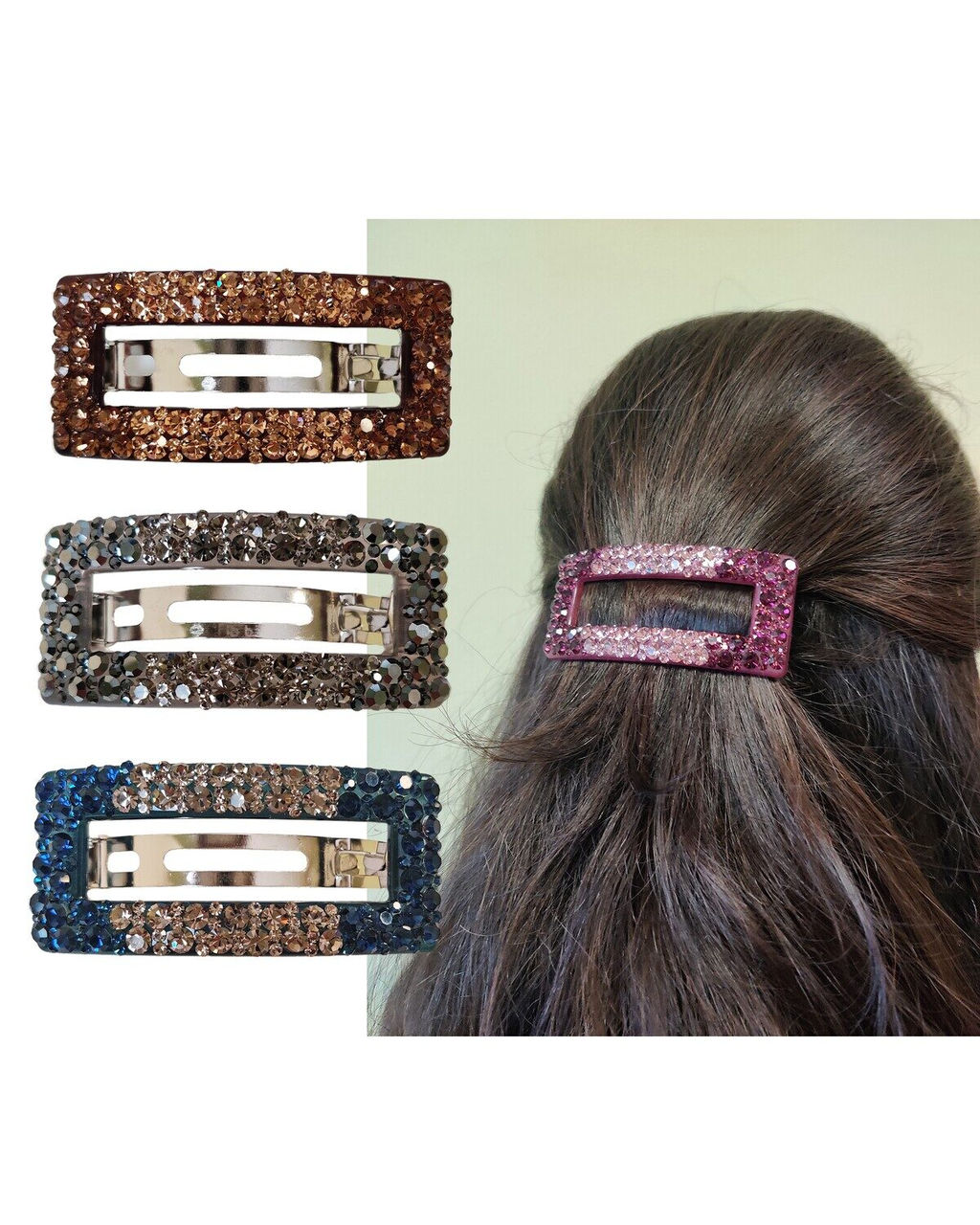 Заколка-автомат