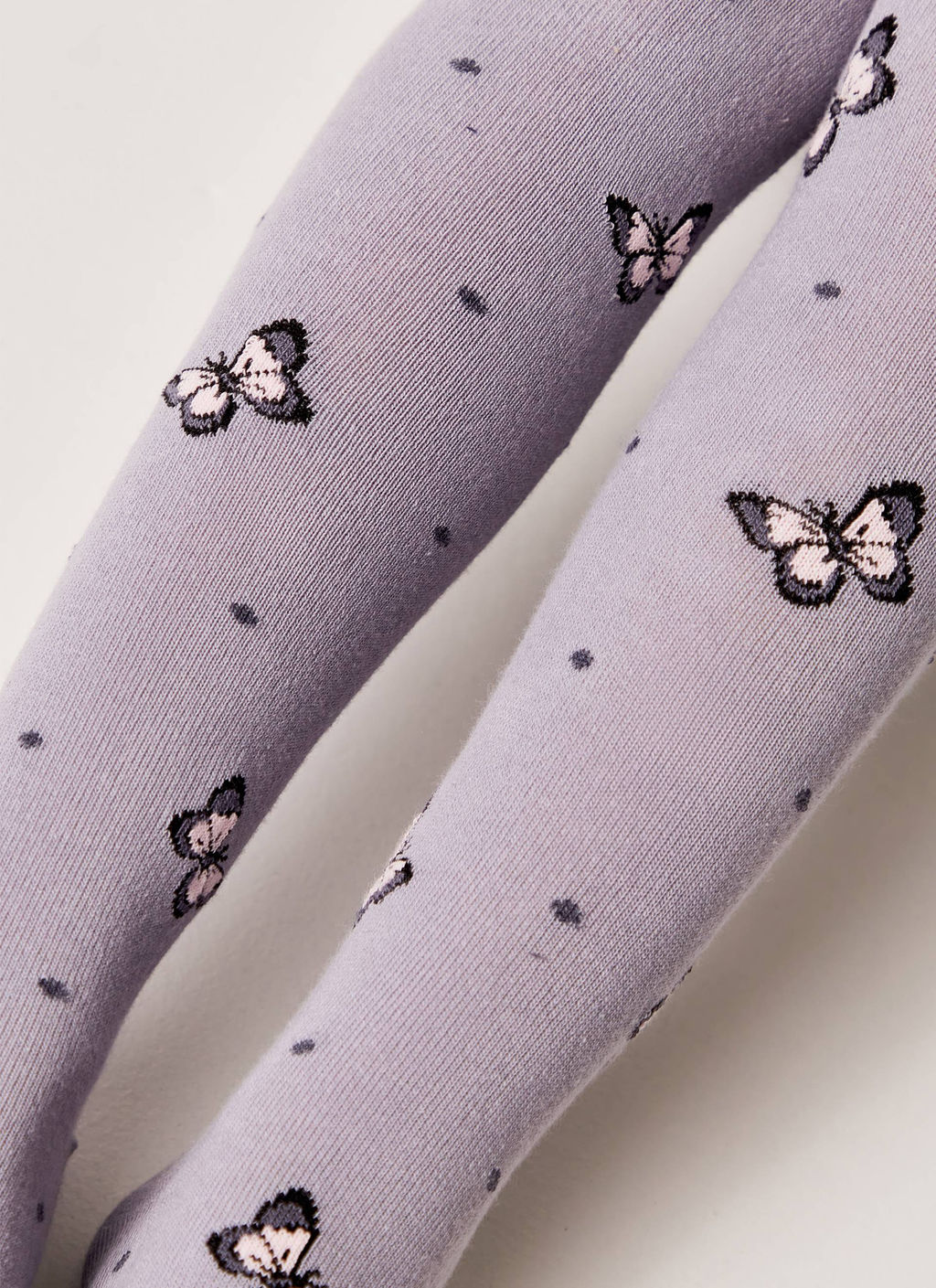 БРЕСТСКИЕ 3280 SCHOOL КОЛГОТКИ ДЕТСКИЕ (рисунок) СЕРО-СИРЕНЕВЫЙ - Conte elegant фото 2