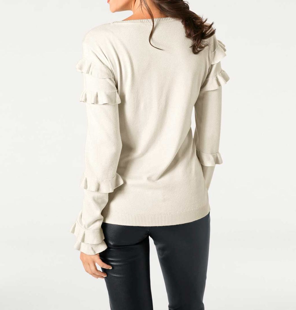 Пуловер, бежевый - Ashley brooke фото 4