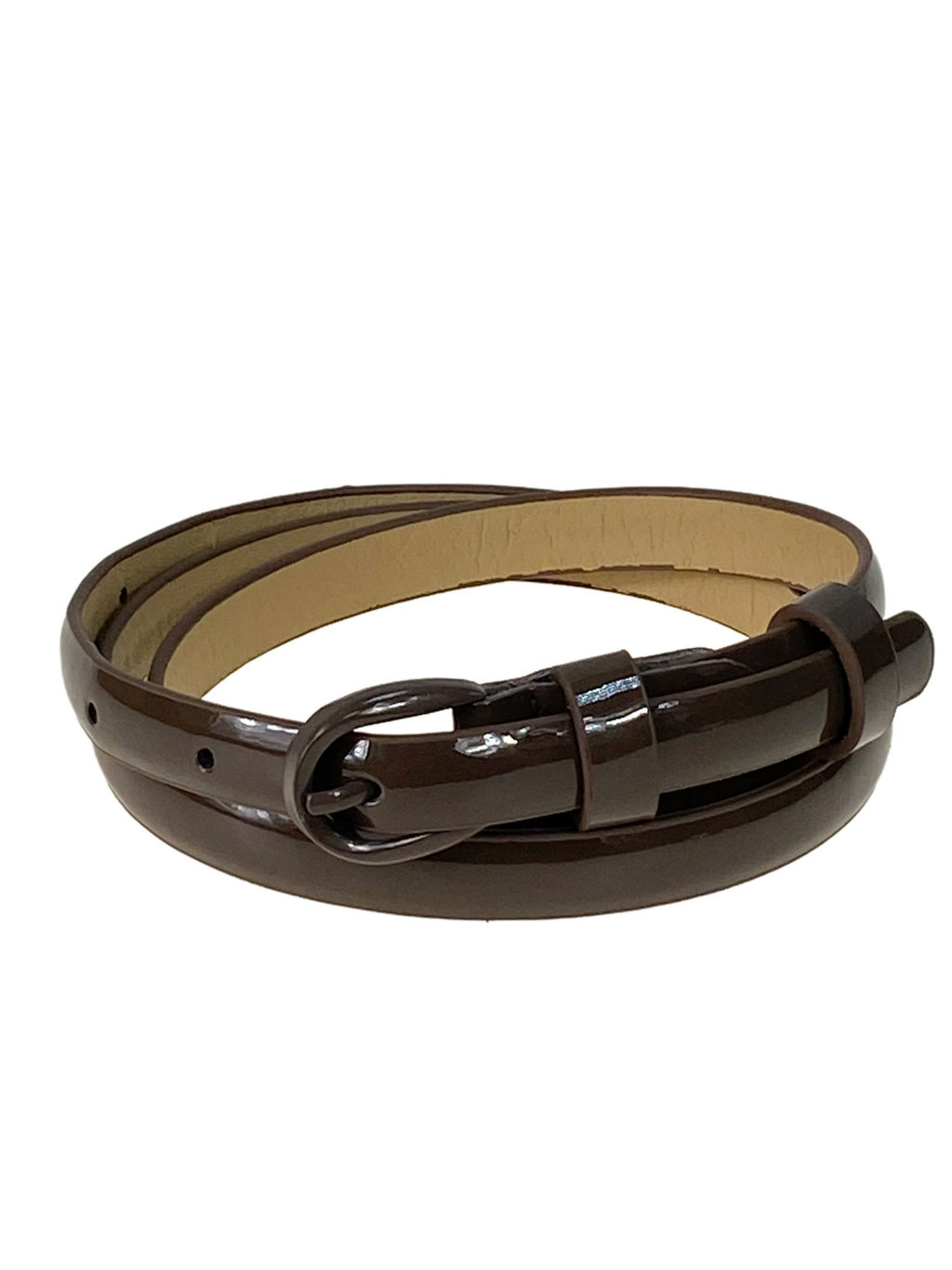 Ремень женский из натуральной кожи, цвет черный - Greta фото 51