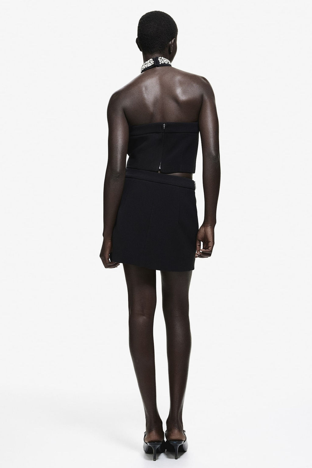 Top halter con strass - H&m фото 6