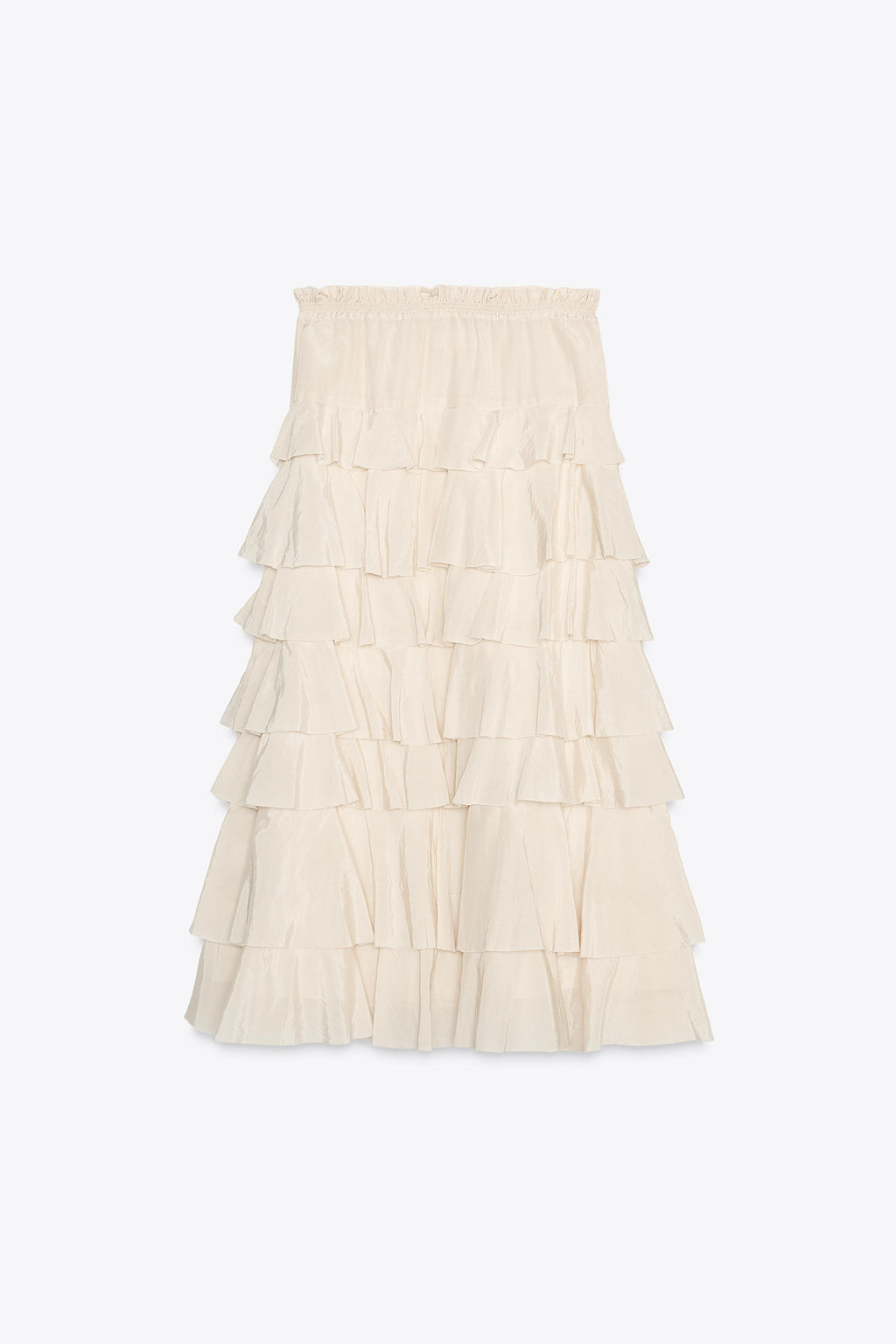 ZW COLLECTION MIDI SKIRT WITH RUFFLES