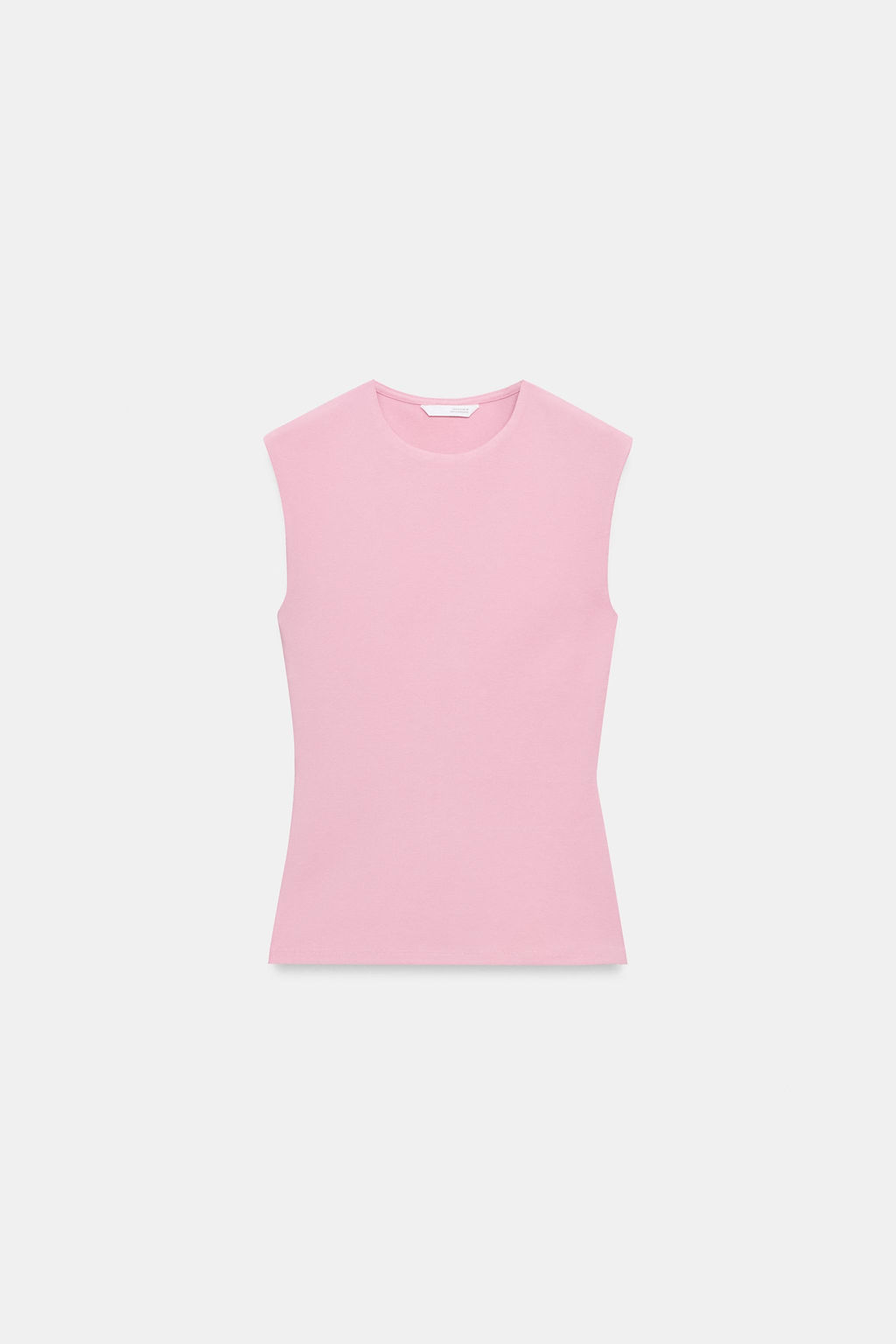 CAMISETA MANGA SISA / Rosa empolvado - Zara фото 4