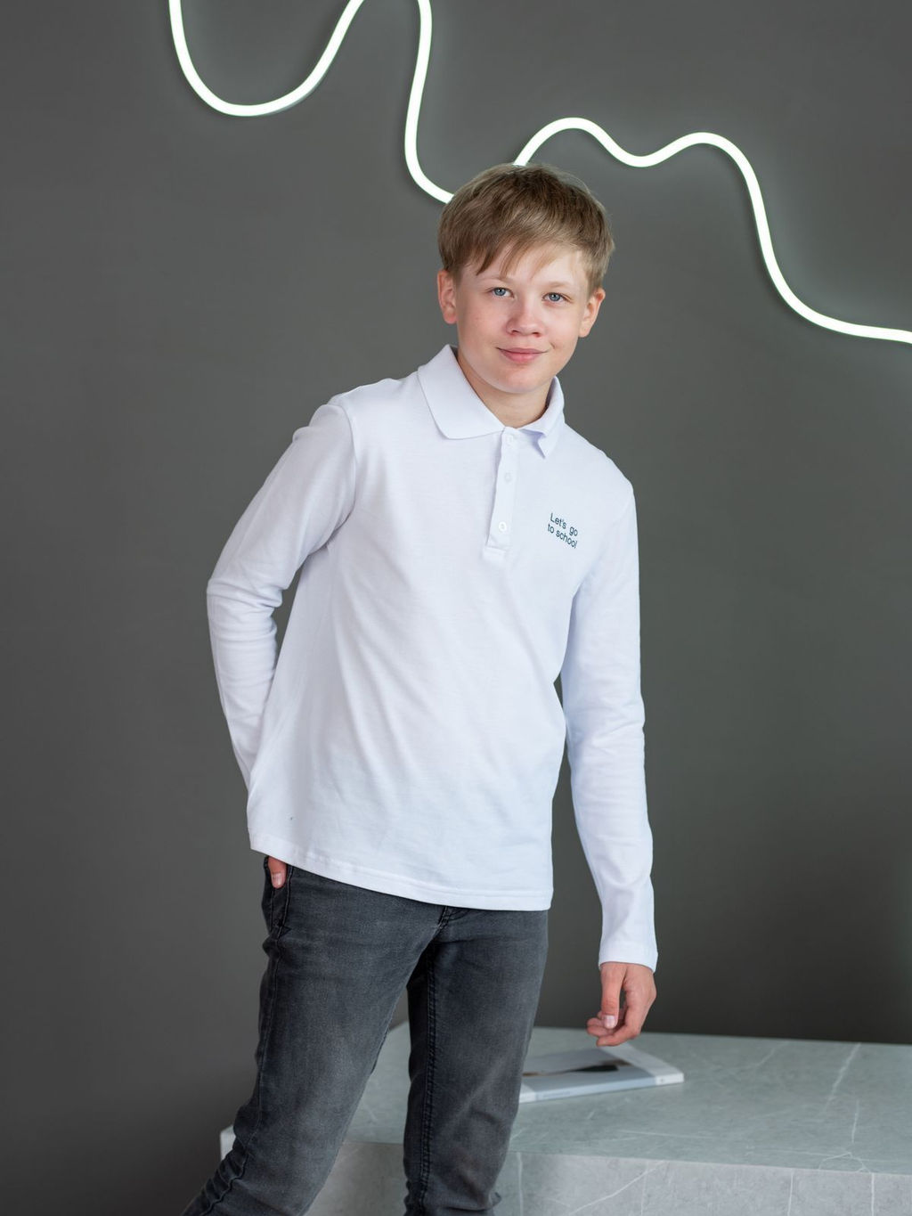 Джемпер для мальчика 62318 Lets go