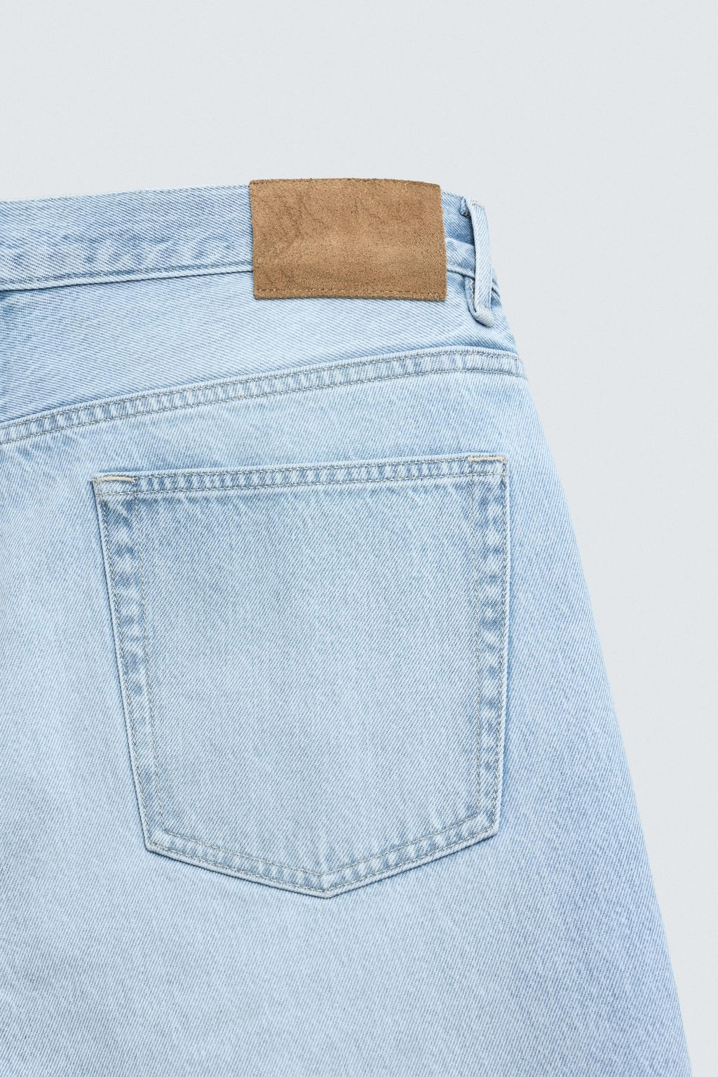 RIPPED STRAIGHT-LEG JEANS - Zara фото 18