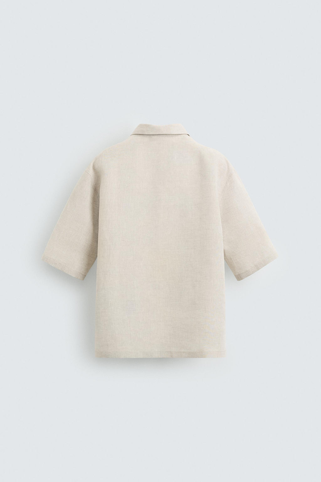 100% LINEN POLO SHIRT - Zara фото 8
