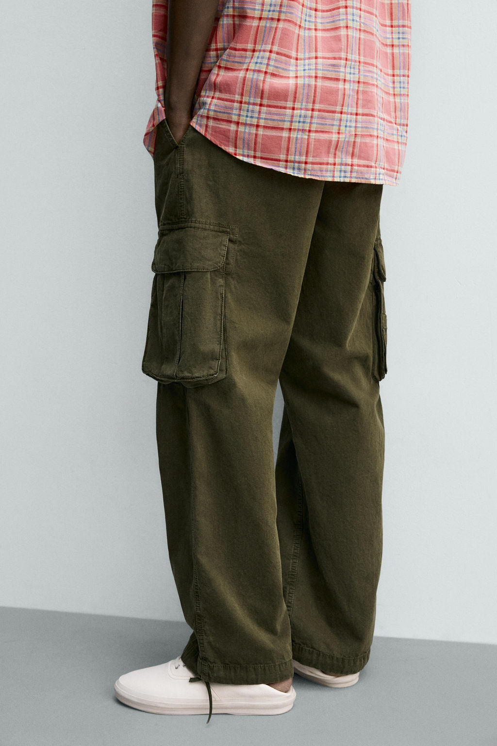 PANTAL?N CARGO RELAXED FIT / Khaki