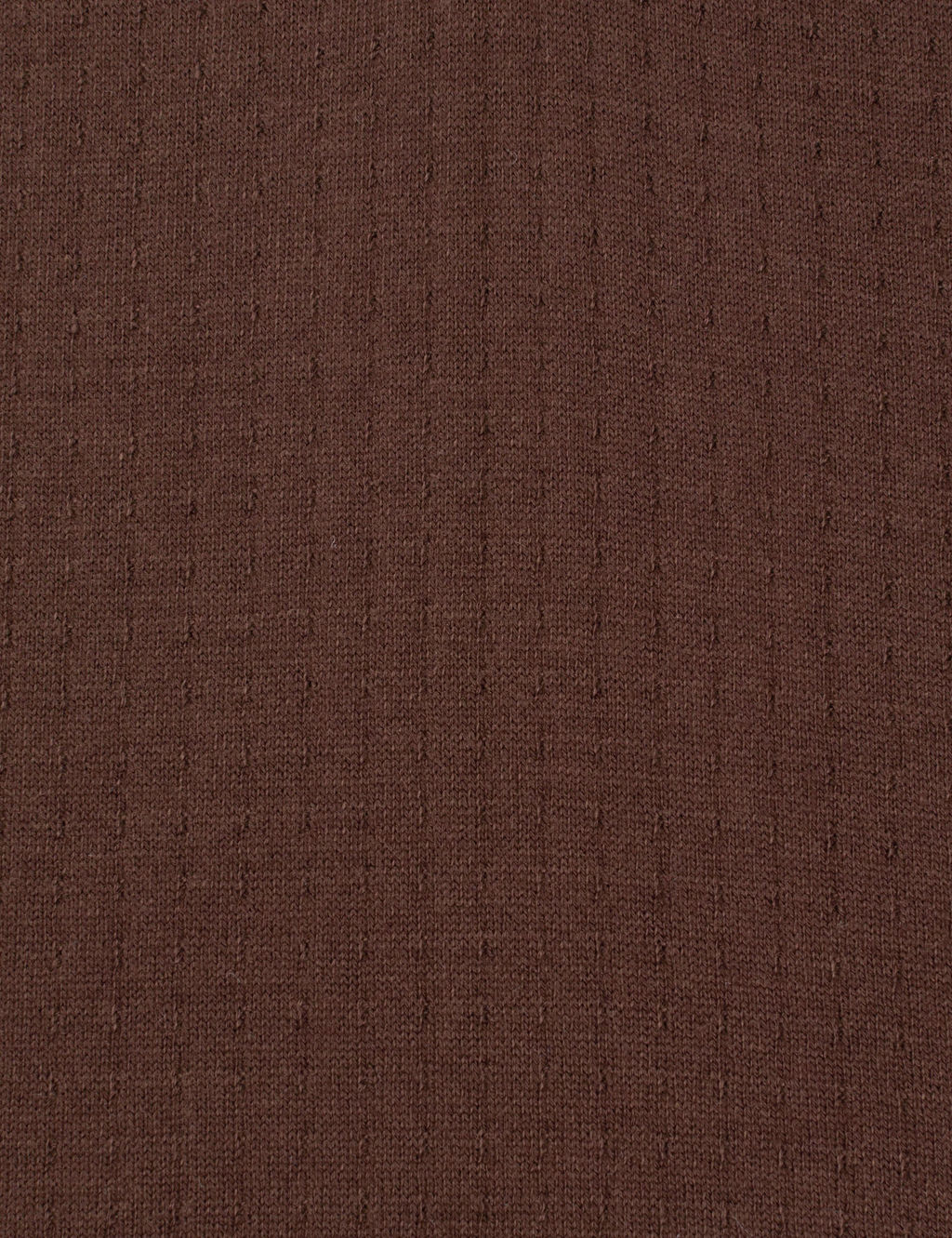 Kahverengi Slim Fit Polo Yaka Fermuarl_ Triko Ti__rt