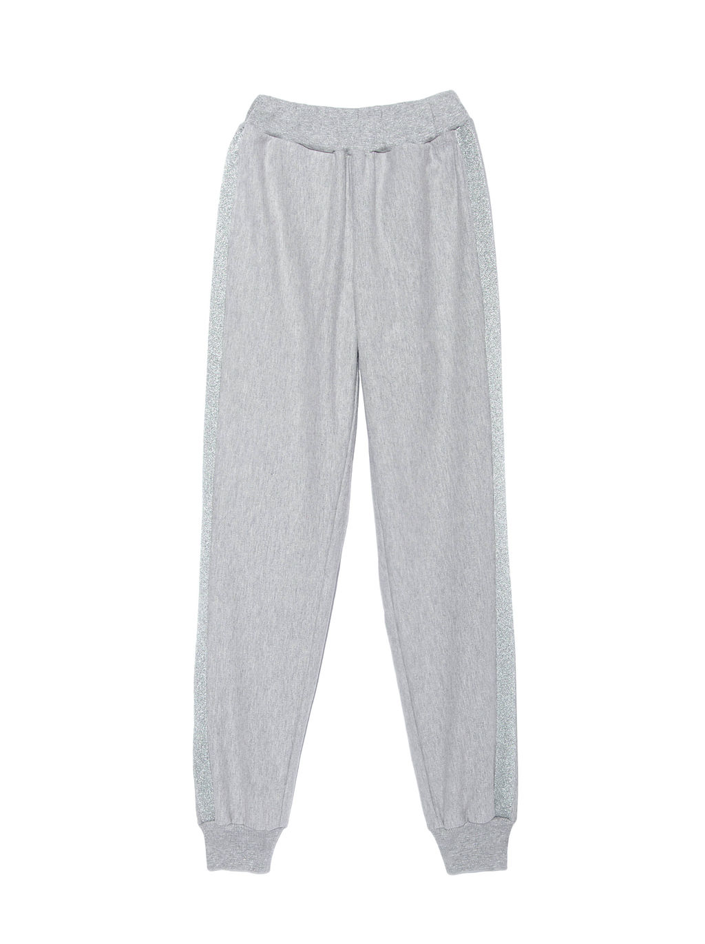 CONTE Хлопковые термоджоггеры с мерцанием люрекса SPORT LUX shiny grey - Conte elegant фото 4