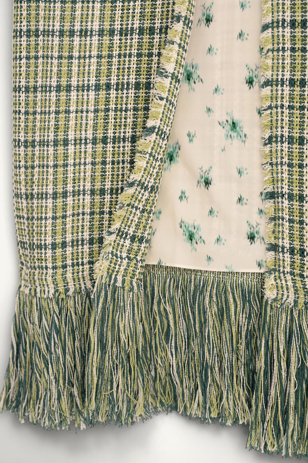 ABRIGO ESTRUCTURA FLECOS LIMITED EDITION / Verde - Zara фото 9