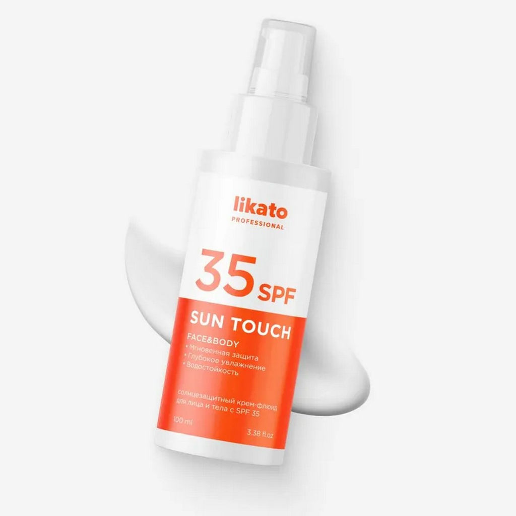 Likato Солнцезащитный крем-флюид для лица и тела с SPF 35, 100 мл