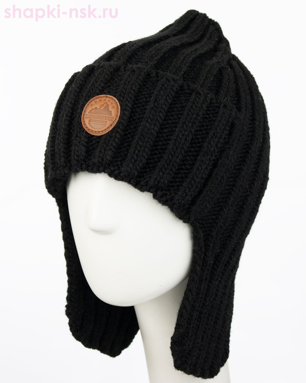 12689/2 MBU Ушанка для мальчика флис (52-56)