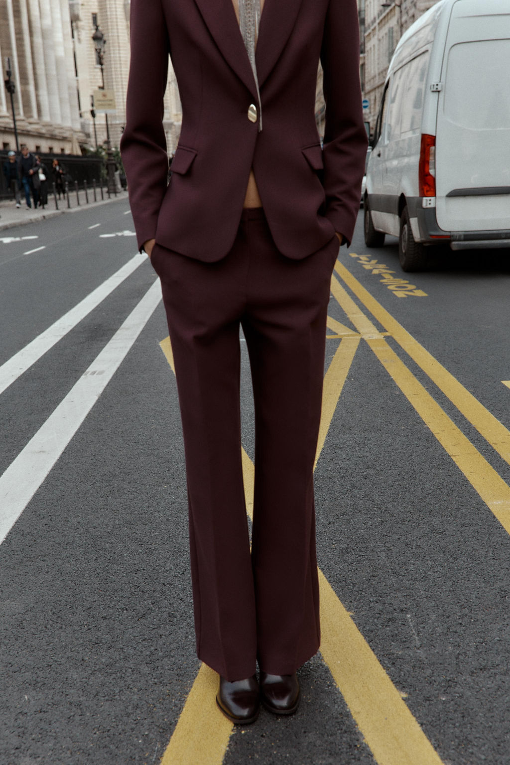 STRAIGHT-LEG TROUSERS - Zara фото 2
