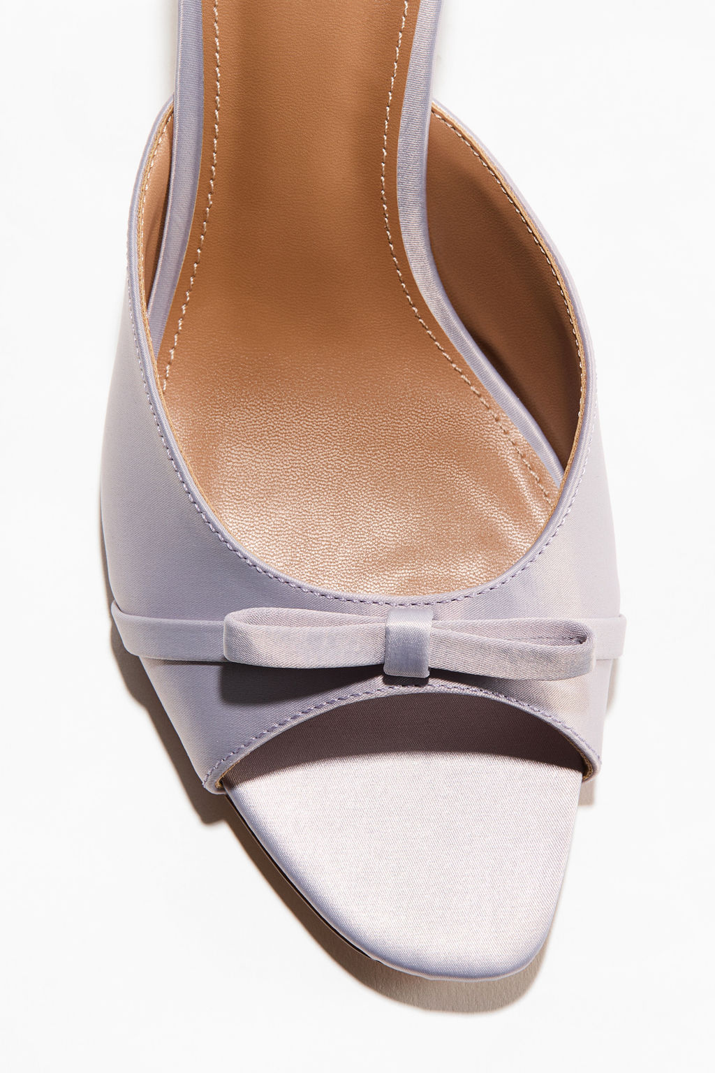 Sandalias de tac?n con lazo decorativo - H&m фото 3