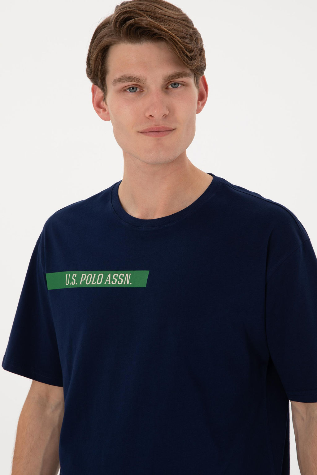 Erkek Comfort Fit Bisiklet Yaka Lacivert Ti__rt Sepette S_rpriz _ndirim - U.s. polo assn фото 2