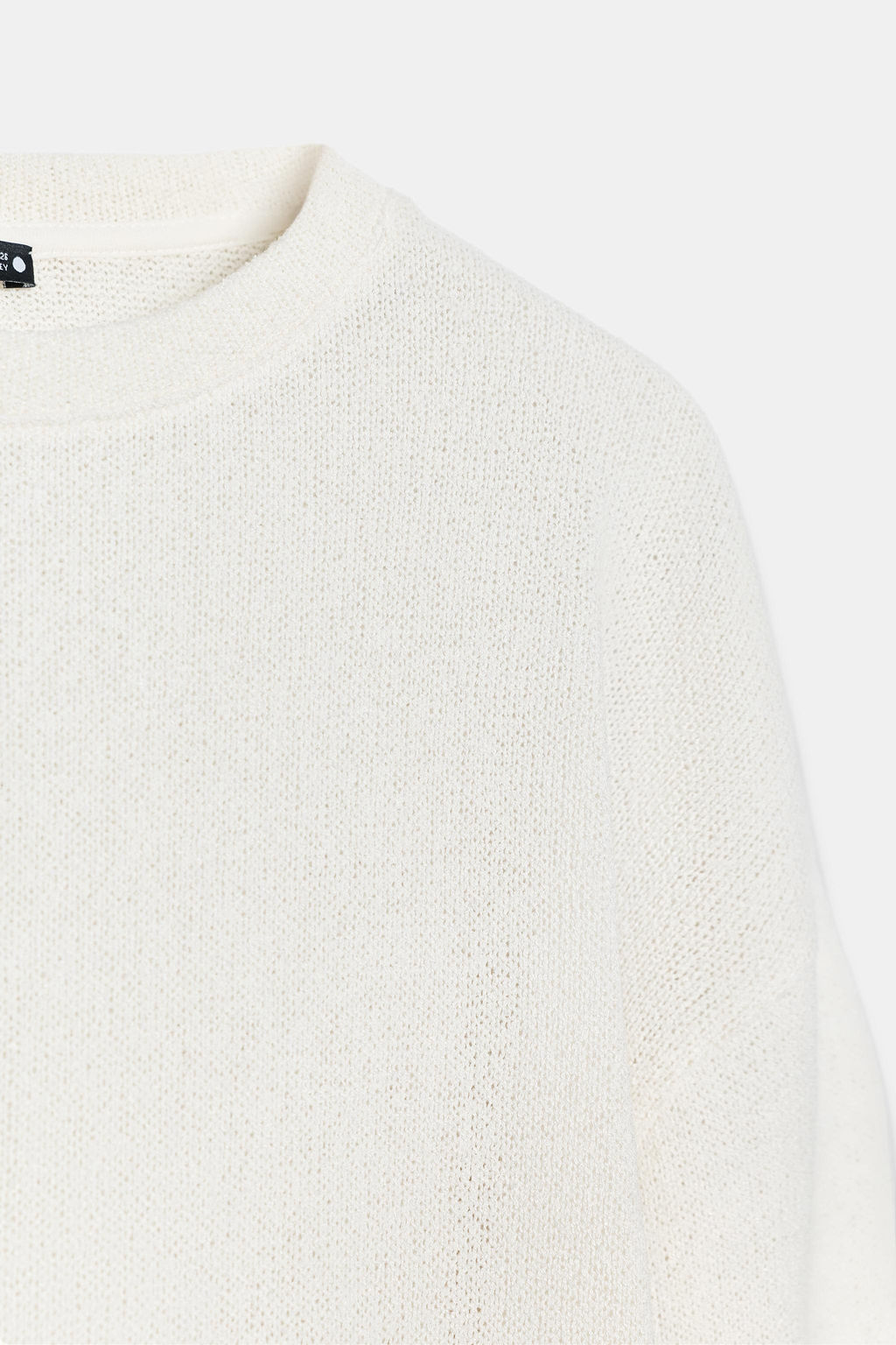 OVERSIZED KNITTED T-SHIRT - Zara фото 9