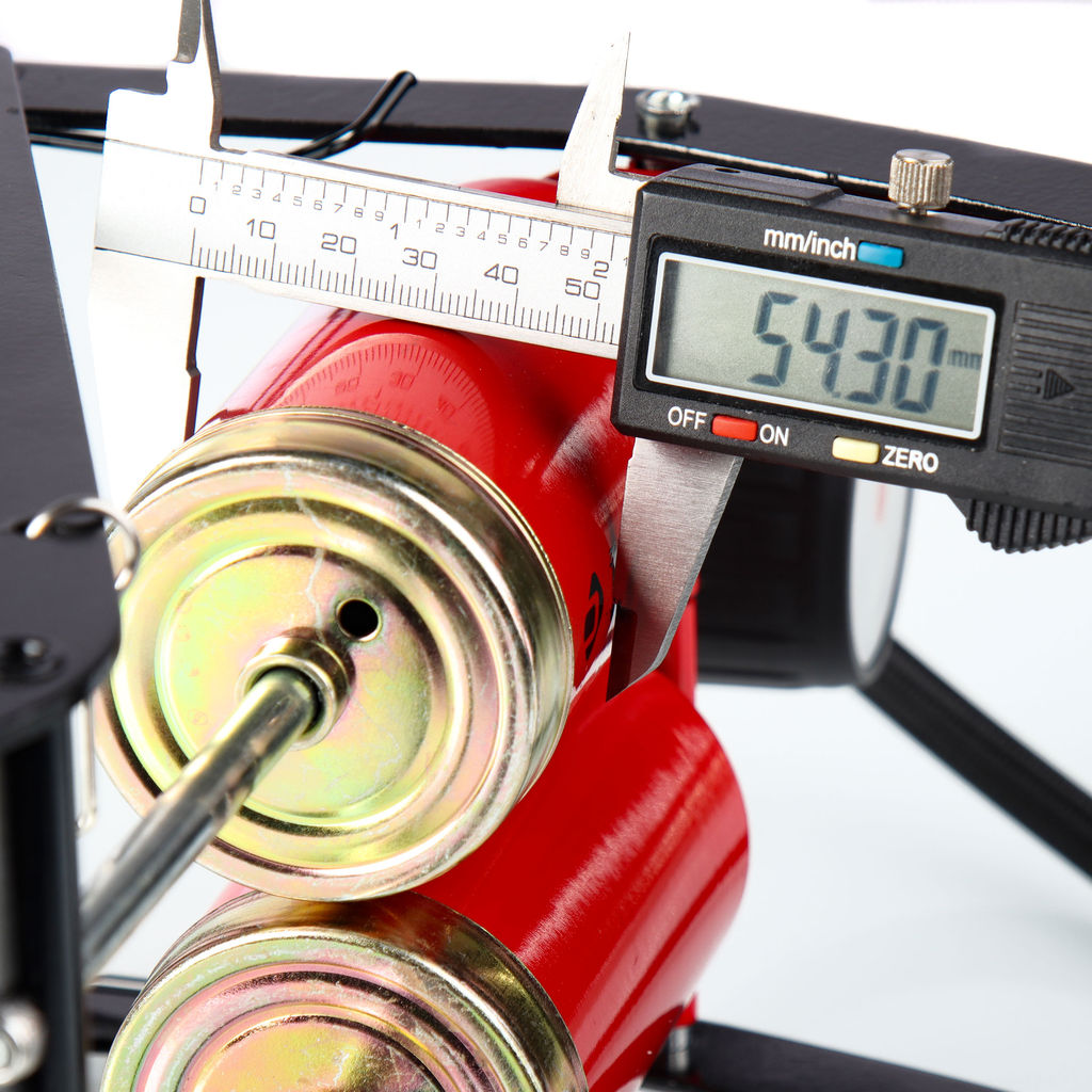 Насос ножной с манометром COMIRON FUJIN 2, стальной корпус, два поршня 55*110мм., вес 1,2 кг. /уп 10/ - Галеонтрейд фото 23