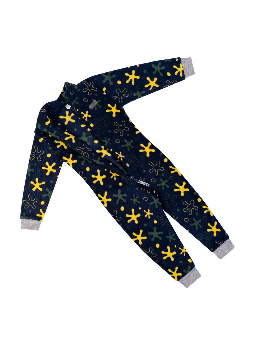 Комбинезон детский флисовый желтый импульс