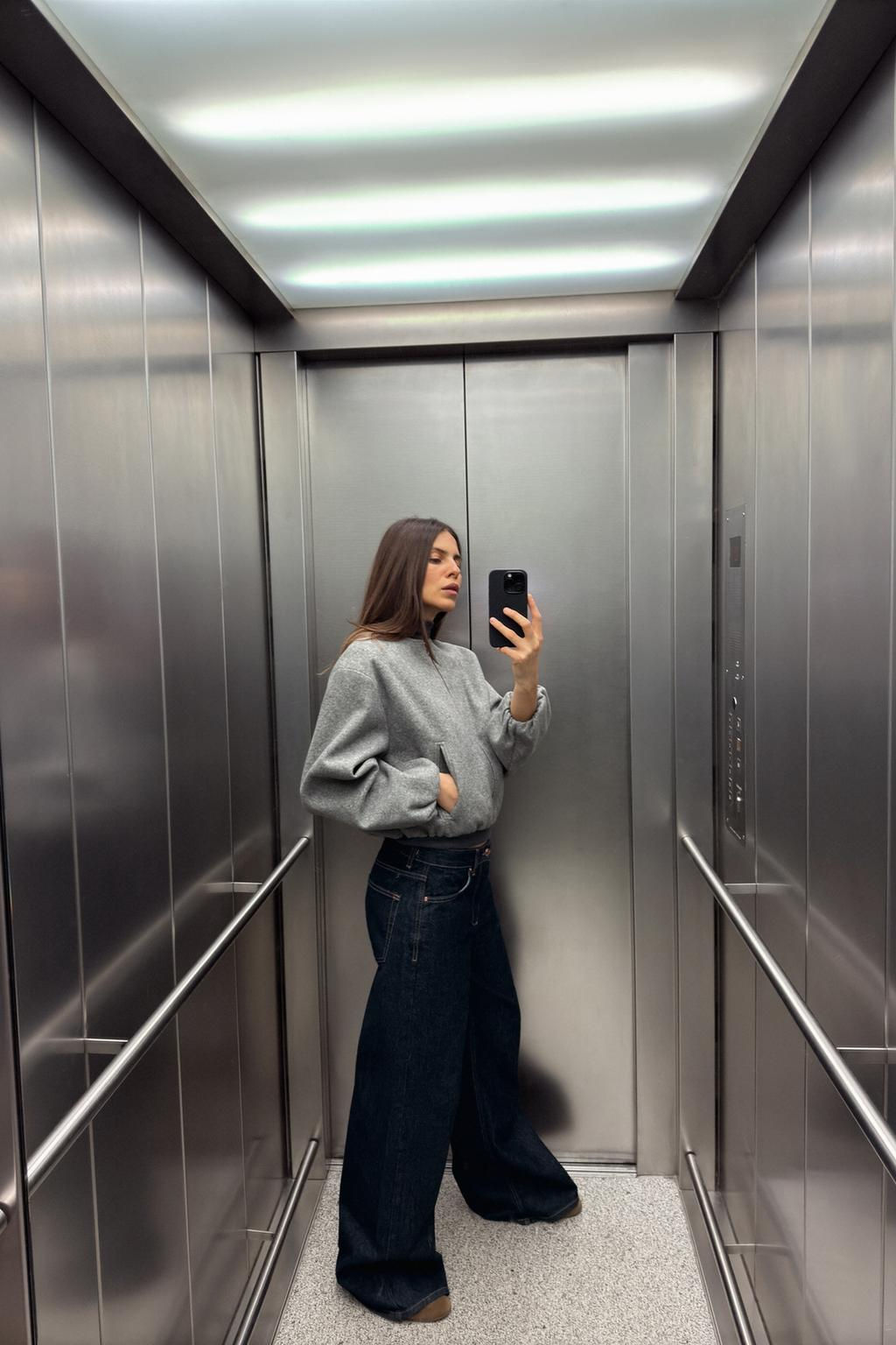 SOFT BOMBER JACKET WITH ELASTIC TRIMS - Zara фото 23