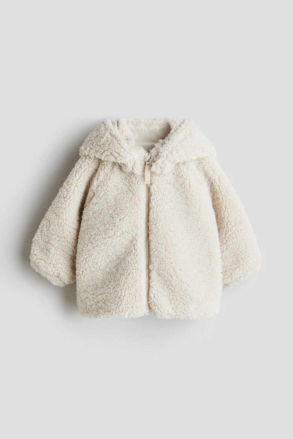 Chaqueta de peluche con capucha - H&m фото 5