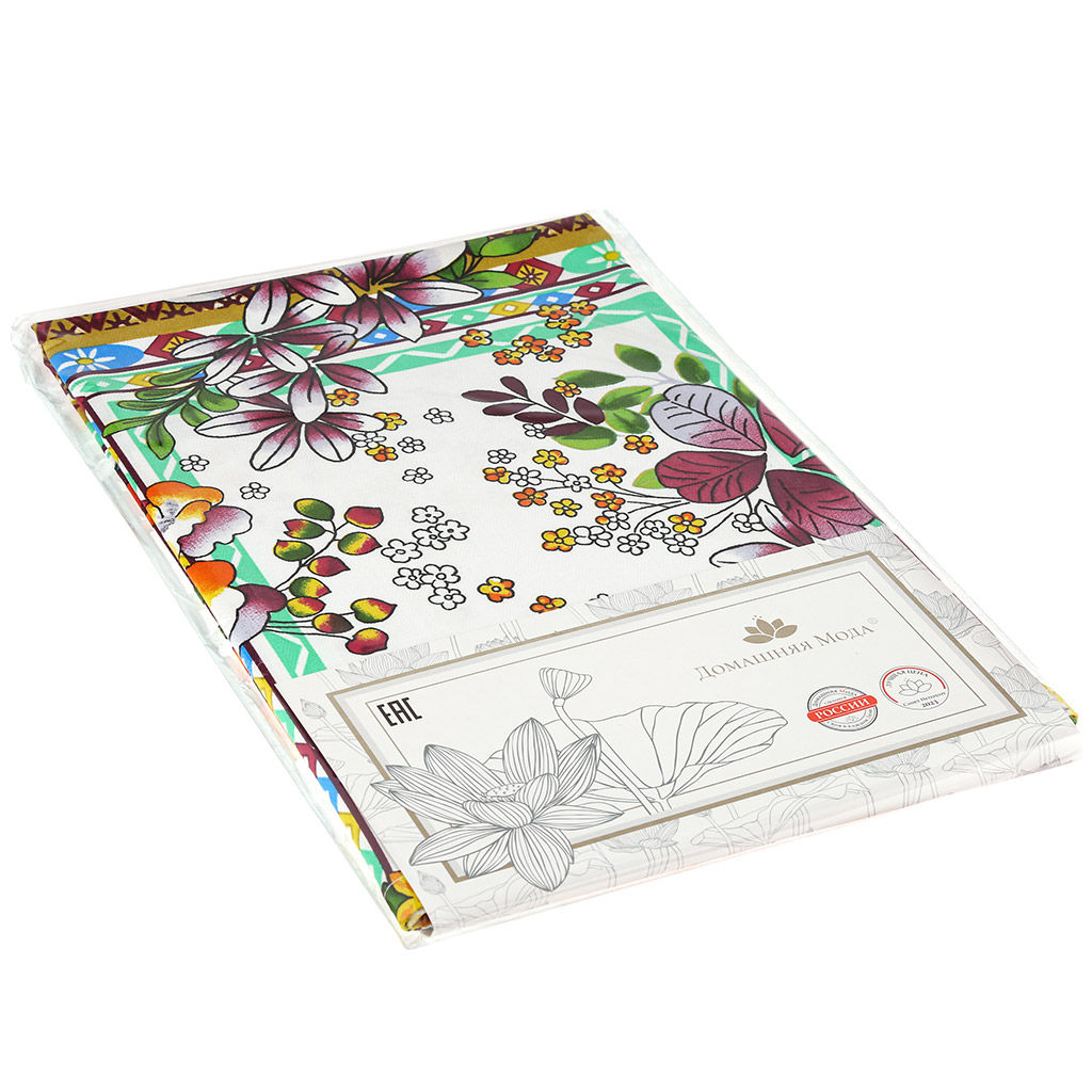 Дорожка столовая, сервировочная 50х150см Магали, хлопок Премиум 236г/м2, упаковка классическая 28х41см, Домашняя мода (Россия) фото 4