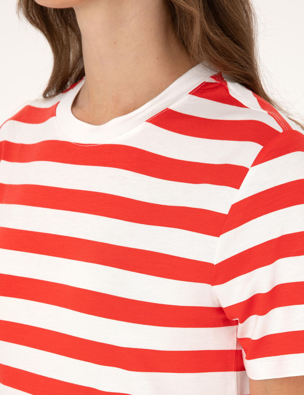 Beyaz Regular Fit Ti__rt - Pierre cardin фото 7