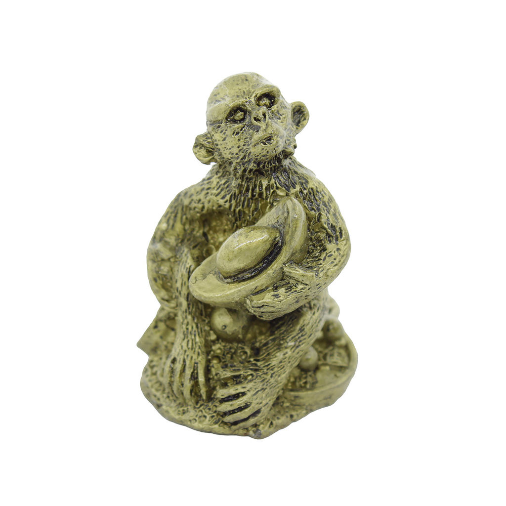 Обезьяны гипсолит разные 5см