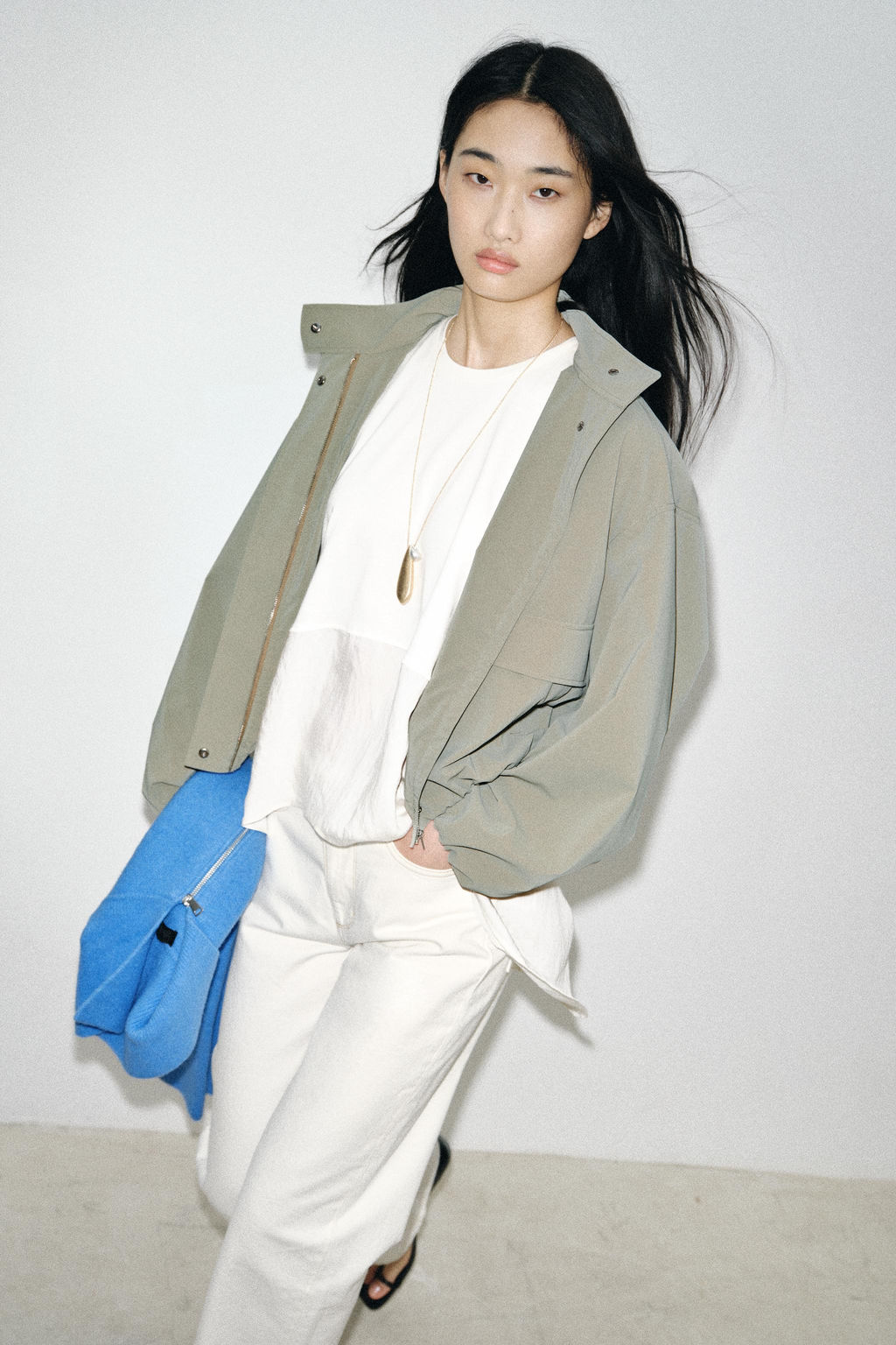 COATED HOODED JACKET - Zara фото 26