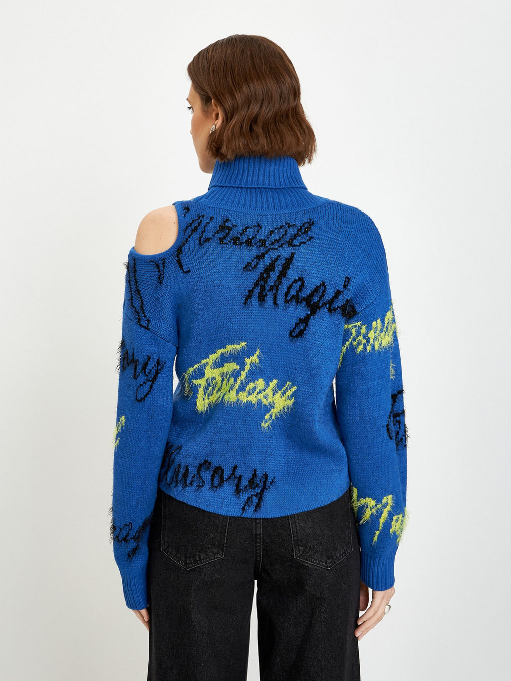 10200320127 Свитер жен. Botica ярко-синий - Concept club фото 4